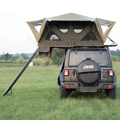 Naturnest Andromeda Green Soft Shell Rooftop Tent With Large Panoramic Skylight & YKK Doors (SAK50612)