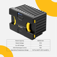 BougeRV Detachable Battery of Dual-Zone Portable Fridge E0404-17308