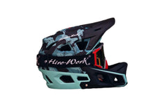 Beecool Bikes Full Face Mountain Bike Helmet for Men & Women With Goggles