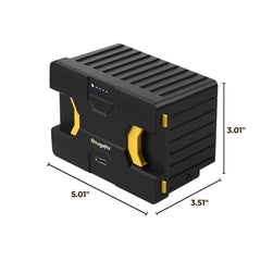 BougeRV Detachable Battery of Dual-Zone Portable Fridge E0404-17308