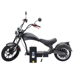 SoverSky 4000w-45MPH SoverSky MH3 Lithium Chopper Scooter Electric Motorcycle