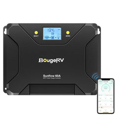 BougeRV Sunflow 60A MPPT Solar Charge Controller 12V/24V ISE219N