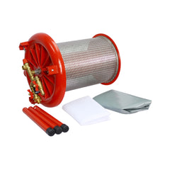 10 Gal Stainless Steel Hydraulic Fruit Wine Apple Press (SAK85622)