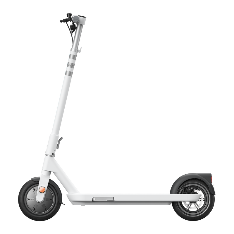 Foldable Electric Scooter w/18.6 Miles Max Operating Range & 15.5 mph Max Speed - White B2701P208228