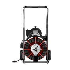 [100FT X 3/8"] Electric Sewer Drain Cleaner Snake Clog Machine W/ Cutter (SAK53785)