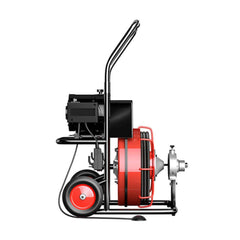 [100FT X 3/8"] Electric Sewer Drain Cleaner Snake Clog Machine W/ Cutter (SAK53785)