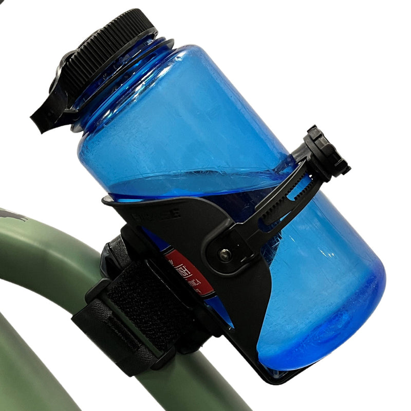 Magnum Bikes Universal Adjustable Bottle Cage with Anywhere Strap Adapter 1022A