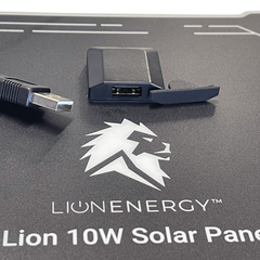 Lion Energy 10W 6V Solar Panel (USB-A)