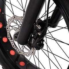 SoverSky Electric Fat Tire Bike Shimano 7-Speed Titan 500
