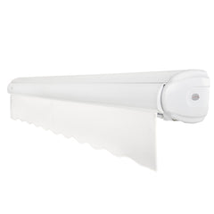 [10x08FT] Awntech Key West Premium Electric Outdoor Motorized Retractable Awning [FCL10/FCR10-SBY] (SAK62183)