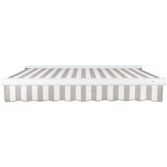 [10x10FT] Awntech Key West Premium Manual Outdoor Retractable Awning [FCM10-SBY] (SAK57132)