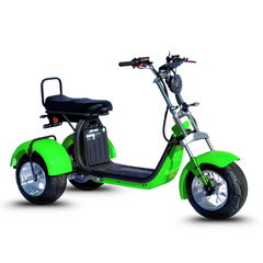 Scoot Motion 3-Wheel Electric Tricycle City Coco CP-7.0 - two-seater model with long range (20Ah/40Ah)