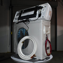 Full Battery 48V DC Mini Split Air Conditioner & Heater