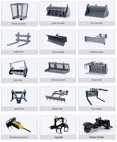 Full Battery 72V 16.4kWh Curiosity Mini Track Loader Skid Steer