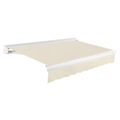 [12x10FT] Awntech Key West Premium Manual Outdoor Retractable Awning [FCM12-SBY] (SAK35497)