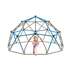 13FT Kids Climbing Jungle Gym Geometric Playground Dome Tower, 1000LBS (SAK83512)