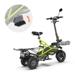 Scoot Motion 3-Wheel electric scooter with saddle 1000W model F2