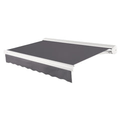 [14x10FT] Awntech Key West Premium Electric Outdoor Motorized Retractable Awning [FCL14/FCR14-SBY] (SAK46935)