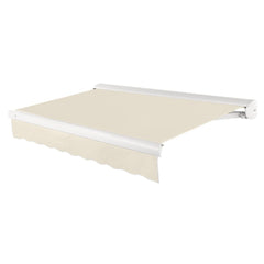 [14x10FT] Awntech Key West Premium Electric Outdoor Motorized Retractable Awning [FCL14/FCR14-SBY] (SAK46935)