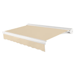 [14x10FT] Awntech Key West Premium Electric Outdoor Motorized Retractable Awning [FCL14/FCR14-SBY] (SAK46935)