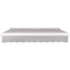 [14x10FT] Awntech Key West Premium Electric Outdoor Motorized Retractable Awning [FCL14/FCR14-SBY] (SAK46935)