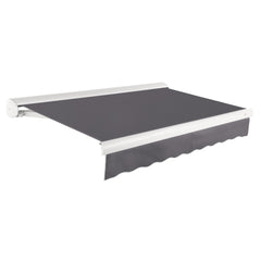 [14x10FT] Awntech Key West Premium Manual Outdoor Retractable Awning [FCM14-SBY] (SAK39625)