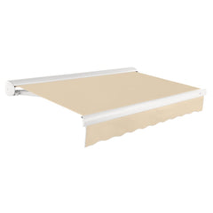 [14x10FT] Awntech Key West Premium Manual Outdoor Retractable Awning [FCM14-SBY] (SAK39625)