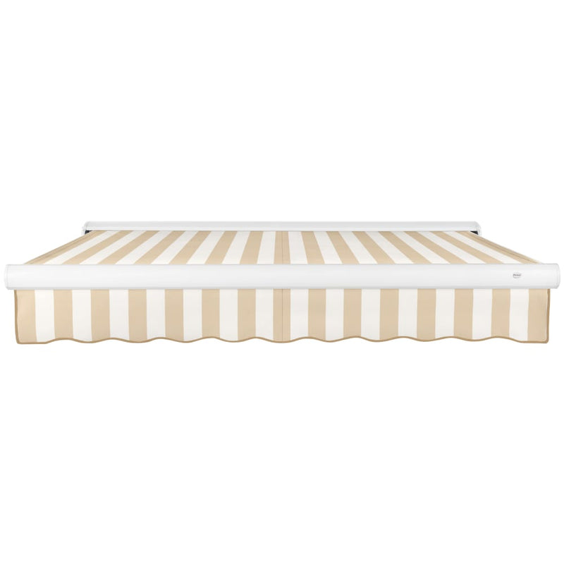 [14x10FT] Awntech Key West Premium Manual Outdoor Retractable Awning [FCM14-SBY] (SAK39625)