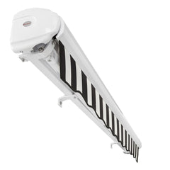 [16x10FT] Awntech Key West Premium Manual Outdoor Retractable Awning [FCM16-SBY] (SAK37154)