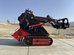 Full Battery 72V 16.4kWh Curiosity Mini Track Loader Skid Steer