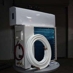 Full Battery 48V DC Mini Split Air Conditioner & Heater