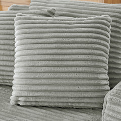 Modern Velvet Single Lazy Sofa Lounge Chair with High-Density Foam, Gray