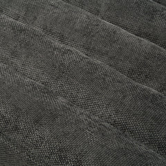 Modern Chaise Lounge Sofa 57.1' Sofa Bed with Adjustable Backrest and LED Light Strip, Grey Chenille Upholstered