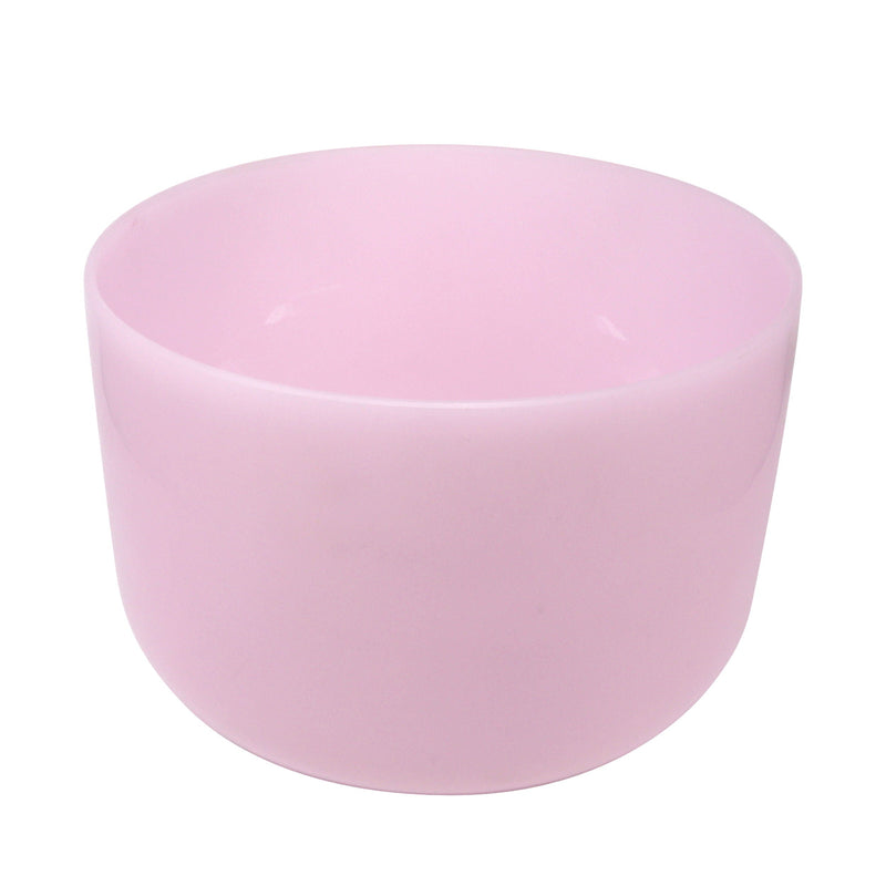 Rare Earth Gallery 12-Inch Gem-Infused Quartz Crystal Singing Bowl