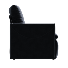 70.9' Pull Out Sofa Bed, 3-Seat Convertible Sleeper Sofa with 2-in-1 Pillow and Blanket Set,Multi-Functional Velvet Loveseat Bed,Black