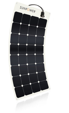 Full Battery Sunpower 100W Flexible Solar Panel with Maxeon Technology cells spr-e-flex-100