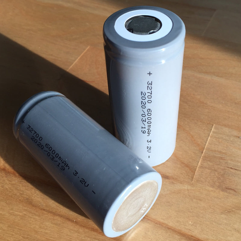 Full Battery LiFePO4 Cylindrical 32700 Cells; 6000 mAh 3.2 V LFP lfp32700