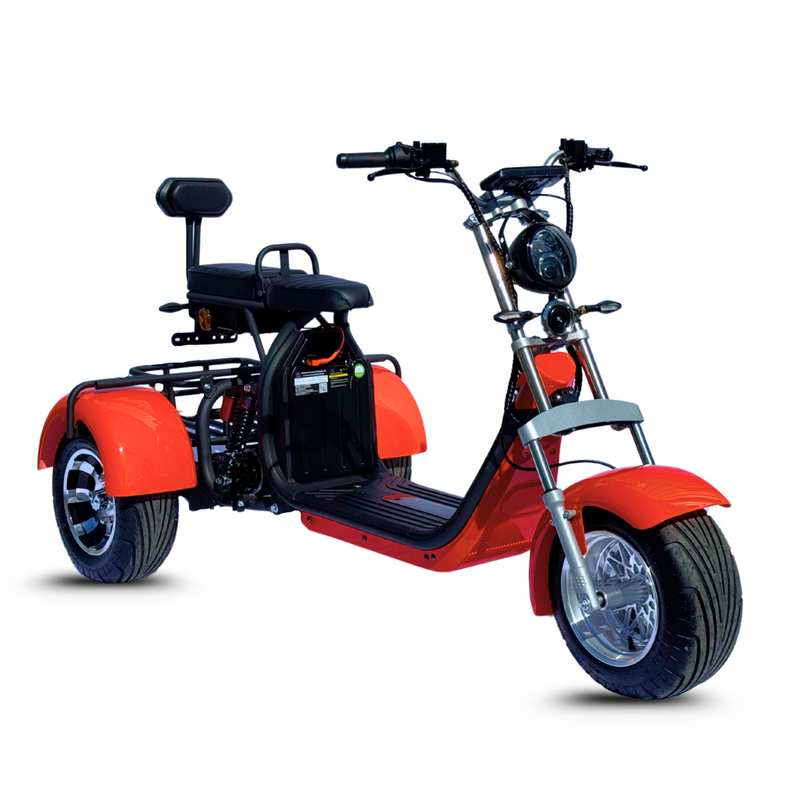 Scoot Motion City Coco CP-3.0 3-wheel electric tricycle - compact two-seater, adjustable range (20 Ah / 40 Ah)