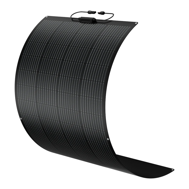 BougeRV Arch 200 Watt Fiberglass Flexible Curved Solar Panel