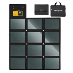 BougeRV Paso 100W CIGS Portable Solar Blanket ISE178
