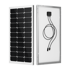 BougeRV 100W 12V 9BB Mono Solar Panel ISE112