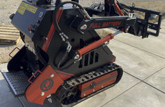 Full Battery 72V 16.4kWh Curiosity Mini Track Loader Skid Steer