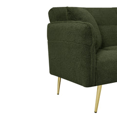 70.1 'futon sofa bed, convertible double sofa bed with folding armrests for living rooms and small Spaces