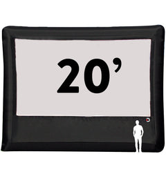 Elite Outdoor Movies Professional 20' Inflatable Screen 20h-pro-scrn
