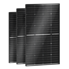 BougeRV 16BB N-Type 12V/24V 100 Watt Bifacial Solar Panel