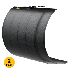 BougeRV Arch Pro 100W N-Type TOPCon Flexible Solar Panel (12/24V Compatible)