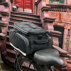 Magnum Bikes Big Poppa Expandable Waterproof Rack Bag with Panniers 2036