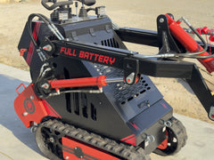 Full Battery 72V 16.4kWh Curiosity Mini Track Loader Skid Steer
