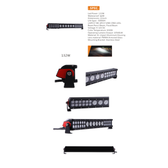 22 inch Remote Controlled LED Light Bar CA Legal 5041