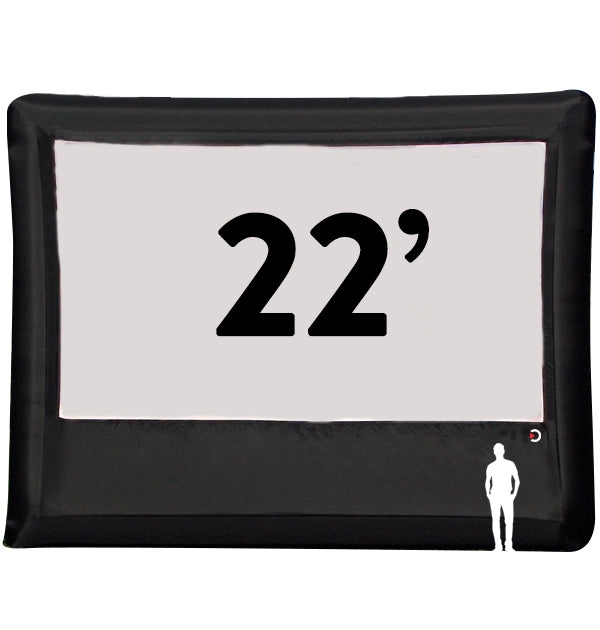 Elite Outdoor Movies Platinum 22' Inflatable Screen 22PT-inf-scrn